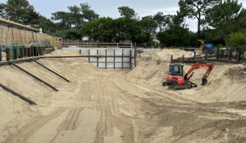 Le Chantier de Kaze Océan Cap Ferret !